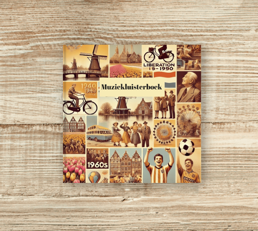 Ouderen muziekboek voorzijde